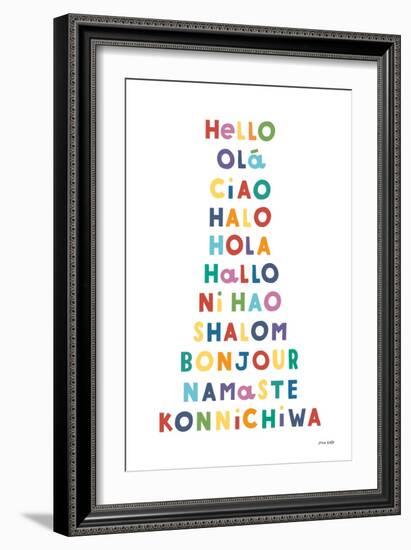 Say Hello-Ann Kelle-Framed Art Print