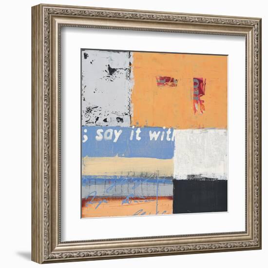 Say it with Flowers-Anna Flores-Framed Art Print