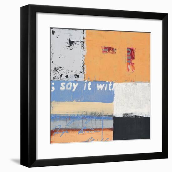 Say it with Flowers-Anna Flores-Framed Art Print
