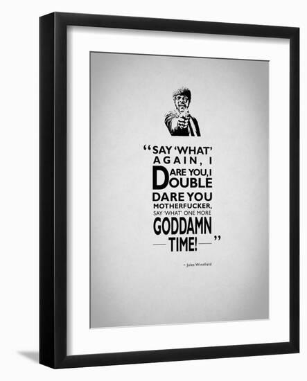 Say What-Mark Rogan-Framed Art Print