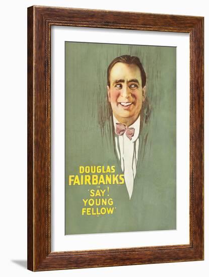 Say! Young Fellow-null-Framed Art Print