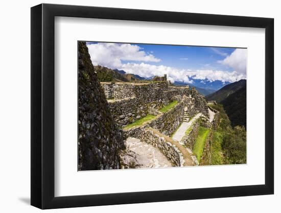 Sayacmarca (Sayaqmarka) Inca Ruins, Inca Trail Trek Day 3, Cusco Region, Peru, South America-Matthew Williams-Ellis-Framed Photographic Print