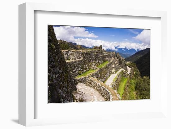 Sayacmarca (Sayaqmarka) Inca Ruins, Inca Trail Trek Day 3, Cusco Region, Peru, South America-Matthew Williams-Ellis-Framed Photographic Print
