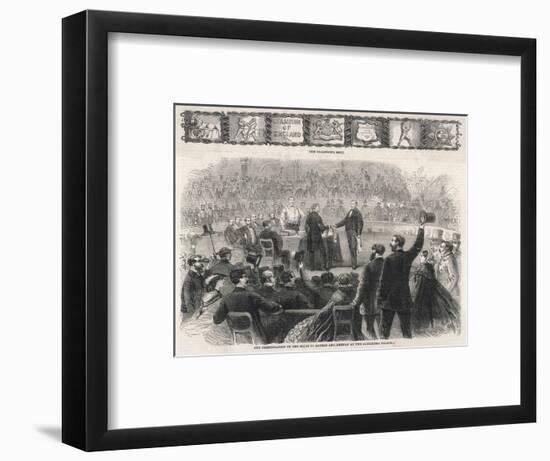 Sayers Gets the Belt-null-Framed Art Print