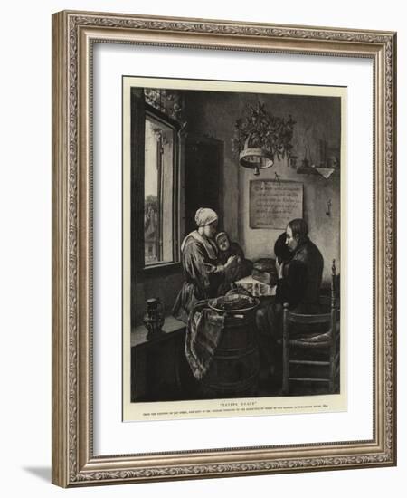 Saying Grace-Jan Havicksz Steen-Framed Giclee Print