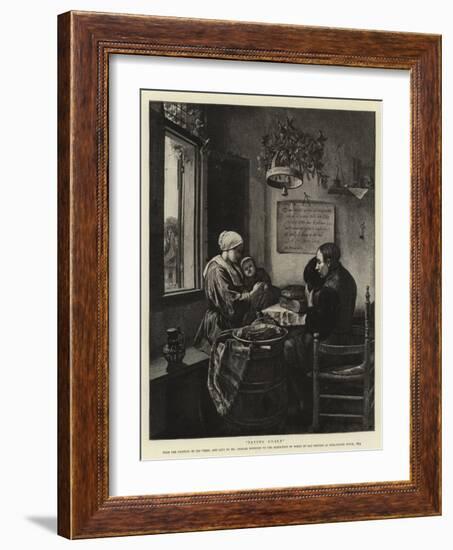 Saying Grace-Jan Havicksz Steen-Framed Giclee Print