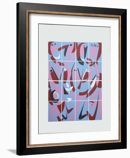 Saying ‘Yes’ to Life, 2004 (Acrylic on Board)-Ron Waddams-Framed Giclee Print