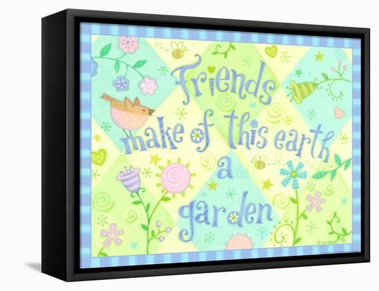 Sayings 1 Friends-Viv Eisner-Framed Stretched Canvas