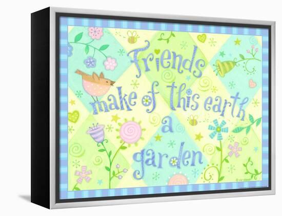 Sayings 1 Friends-Viv Eisner-Framed Stretched Canvas