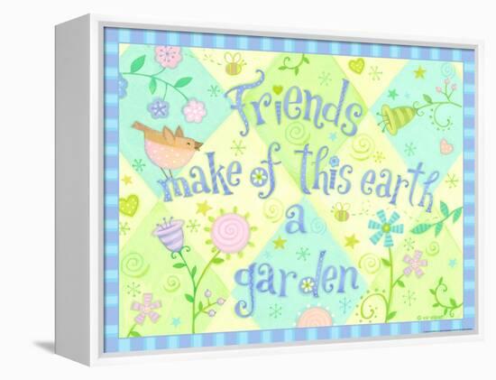 Sayings 1 Friends-Viv Eisner-Framed Stretched Canvas