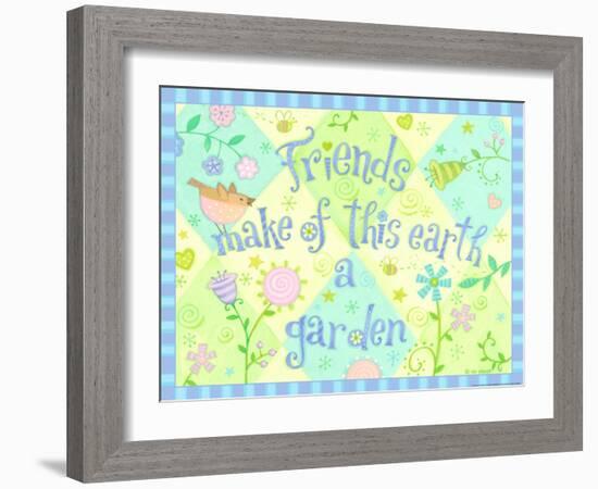 Sayings 1 Friends-Viv Eisner-Framed Art Print