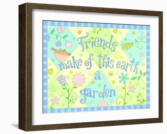 Sayings 1 Friends-Viv Eisner-Framed Art Print