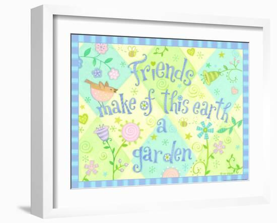 Sayings 1 Friends-Viv Eisner-Framed Art Print