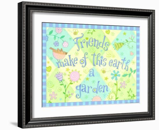 Sayings 1 Friends-Viv Eisner-Framed Art Print