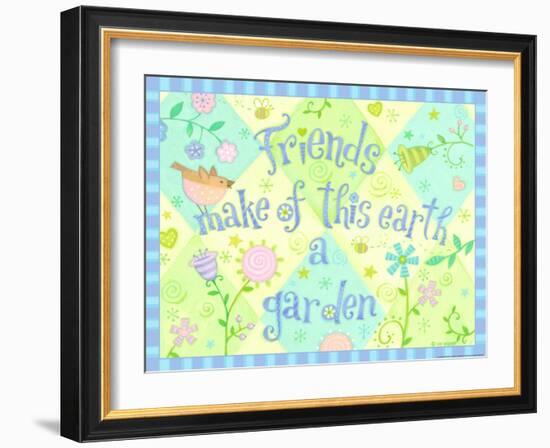 Sayings 1 Friends-Viv Eisner-Framed Art Print