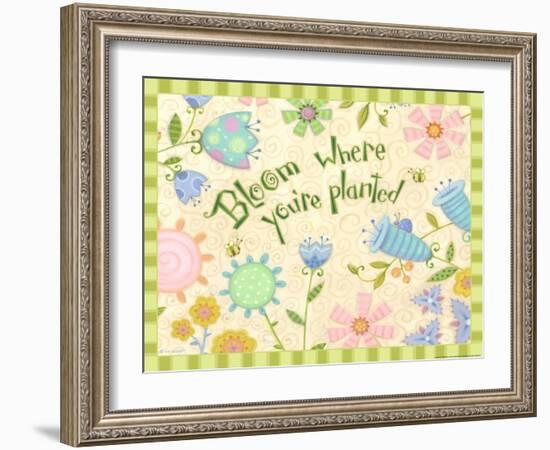 Sayings 2 Bloom-Viv Eisner-Framed Art Print