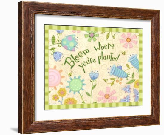 Sayings 2 Bloom-Viv Eisner-Framed Art Print