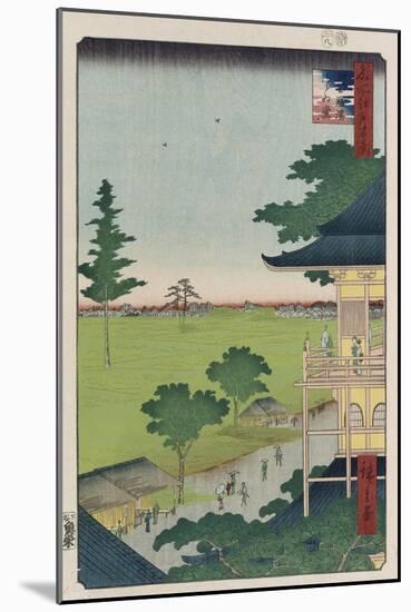 Sazai Hall, Five Hundred Raken (Temple)-Hashiguchi Goyo-Mounted Giclee Print