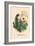 Scabieuse et Souci-J.J. Grandville-Framed Art Print