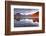 Scafell Range across Reflective Waters of Wast Water, Lake District Nat'l Pk, Cumbria, England, UK-Julian Elliott-Framed Photographic Print