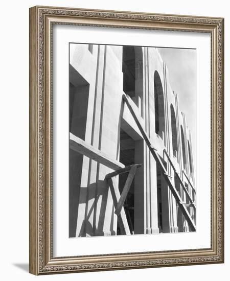 Scaffold at the Stadium, Mexico City, 1927-Tina Modotti-Framed Photographic Print