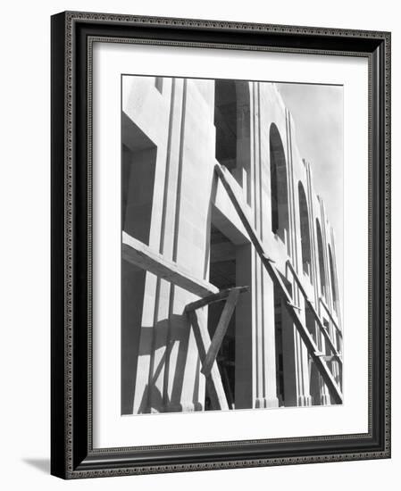 Scaffold at the Stadium, Mexico City, 1927-Tina Modotti-Framed Photographic Print