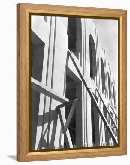 Scaffold at the Stadium, Mexico City, 1927-Tina Modotti-Framed Premier Image Canvas