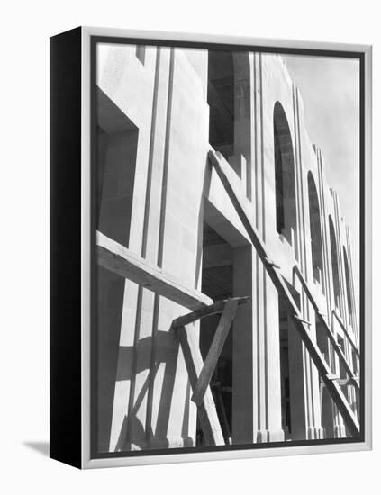 Scaffold at the Stadium, Mexico City, 1927-Tina Modotti-Framed Premier Image Canvas