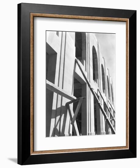 Scaffold at the Stadium, Mexico City, 1927-Tina Modotti-Framed Photographic Print