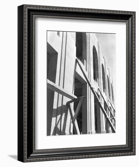 Scaffold at the Stadium, Mexico City, 1927-Tina Modotti-Framed Photographic Print