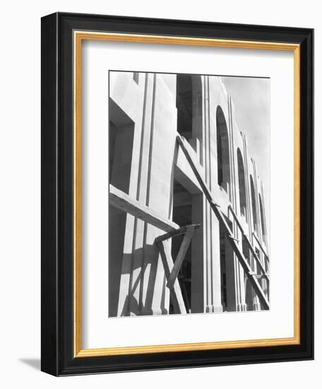 Scaffold at the Stadium, Mexico City, 1927-Tina Modotti-Framed Photographic Print