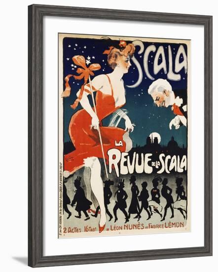 Scala, La Revue De La Scala-Jules-Alexandre Grün-Framed Giclee Print