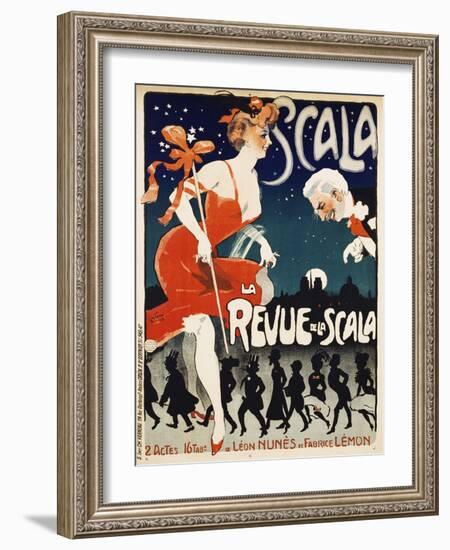 Scala, La Revue De La Scala-Jules-Alexandre Grün-Framed Giclee Print