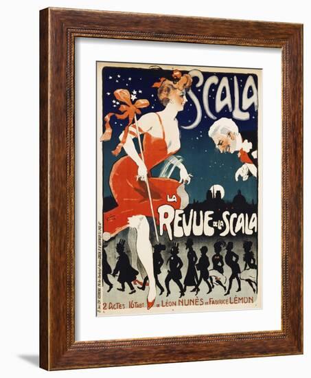 Scala, La Revue De La Scala-Jules-Alexandre Grün-Framed Giclee Print