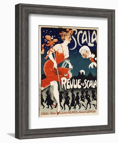 Scala, La Revue De La Scala-Jules-Alexandre Grün-Framed Giclee Print