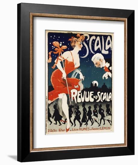 Scala, La Revue De La Scala-Jules-Alexandre Grün-Framed Giclee Print