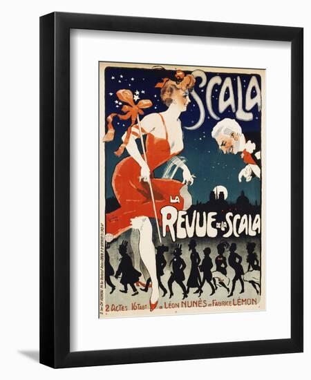 Scala, La Revue De La Scala-Jules-Alexandre Grün-Framed Giclee Print