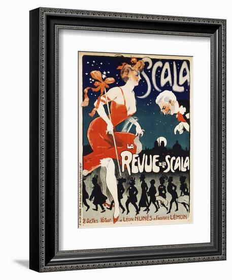 Scala, La Revue De La Scala-Jules-Alexandre Grün-Framed Giclee Print