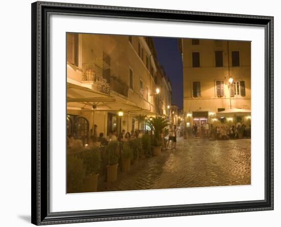 Scala Street, Trastevere, Rome, Lazio, Italy, Europe-Marco Cristofori-Framed Photographic Print