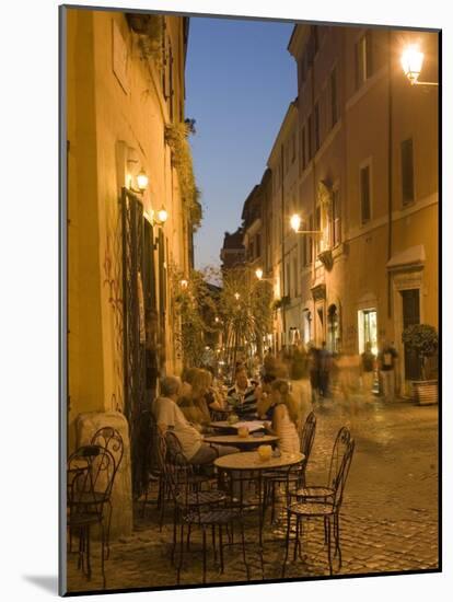 Scala Street, Trastevere, Rome, Lazio, Italy, Europe-Marco Cristofori-Mounted Photographic Print