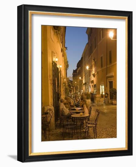 Scala Street, Trastevere, Rome, Lazio, Italy, Europe-Marco Cristofori-Framed Photographic Print