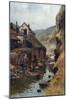 Scalby Beck-Ernest W Haslehust-Mounted Art Print