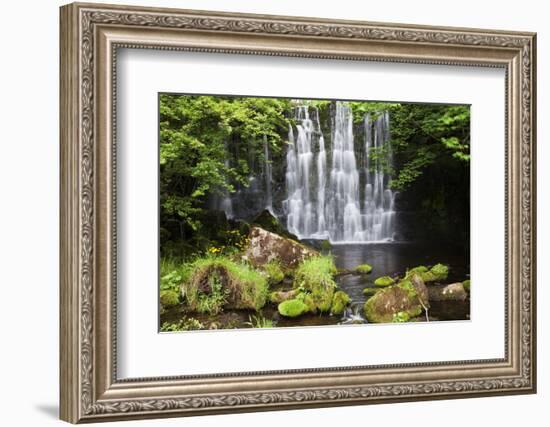 Scale Haw Force Near Hebden in Wharfedale, Yorkshire Dales, Yorkshire, England-Mark Sunderland-Framed Photographic Print