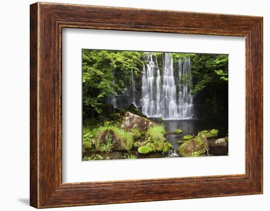 Scale Haw Force Near Hebden in Wharfedale, Yorkshire Dales, Yorkshire, England-Mark Sunderland-Framed Photographic Print