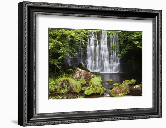 Scale Haw Force Near Hebden in Wharfedale, Yorkshire Dales, Yorkshire, England-Mark Sunderland-Framed Photographic Print