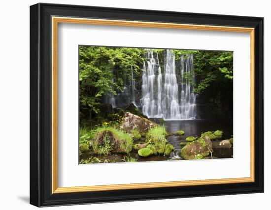 Scale Haw Force Near Hebden in Wharfedale, Yorkshire Dales, Yorkshire, England-Mark Sunderland-Framed Photographic Print