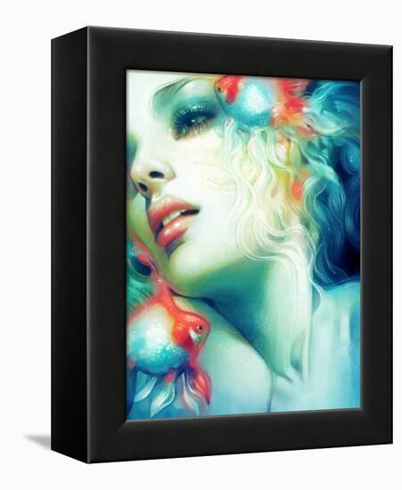 Scale-Anna Dittman-Framed Stretched Canvas