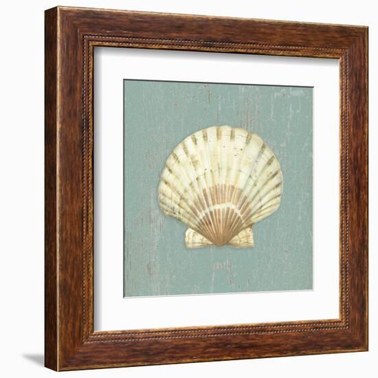 Scallop Shell-Lisa Danielle-Framed Art Print