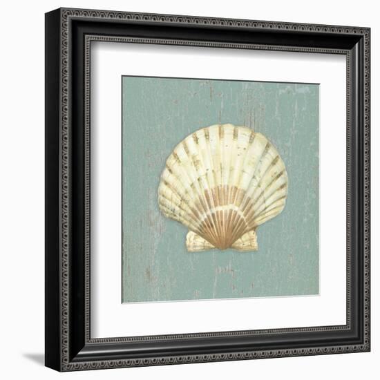 Scallop Shell-Lisa Danielle-Framed Art Print