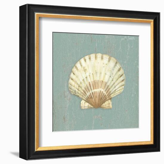 Scallop Shell-Lisa Danielle-Framed Art Print